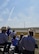 Cheyenne residents and visitors watch the U.S. Air Force Thunderbirds roar through the air during Cheyenne Frontier Days, July 25, 2018, in Cheyenne, Wyo. The Thunderbirds made their civilian air show debut at CFD in 1953. The airshow provides a chance for the local community and worldwide visitors of CFD to see the U.S. Air Force in action over the skies of Cheyenne. (U.S. Air Force photo by Glenn S. Robertson)