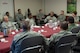 Col. Otis C. Jones, 374th Airlift Wing commander, addresses the room after the mission briefing portion of the 374th Medical Group immersion tour at Yokota Air Base, Japan, July 24, 2018.