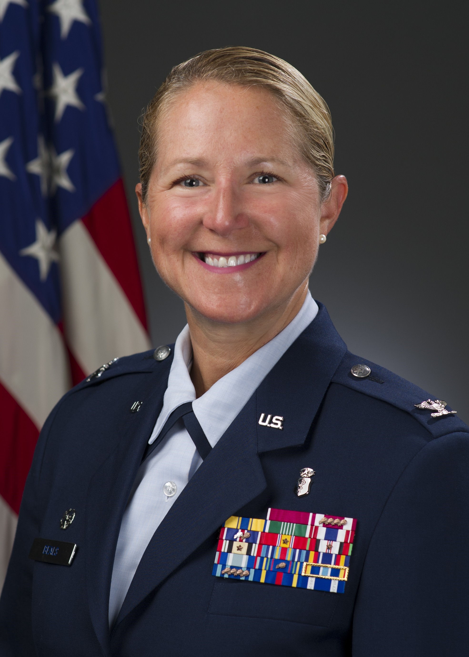 Colonel Dr Kristen J Beals Air Force Medical Service Display