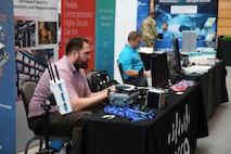 Man working on computer