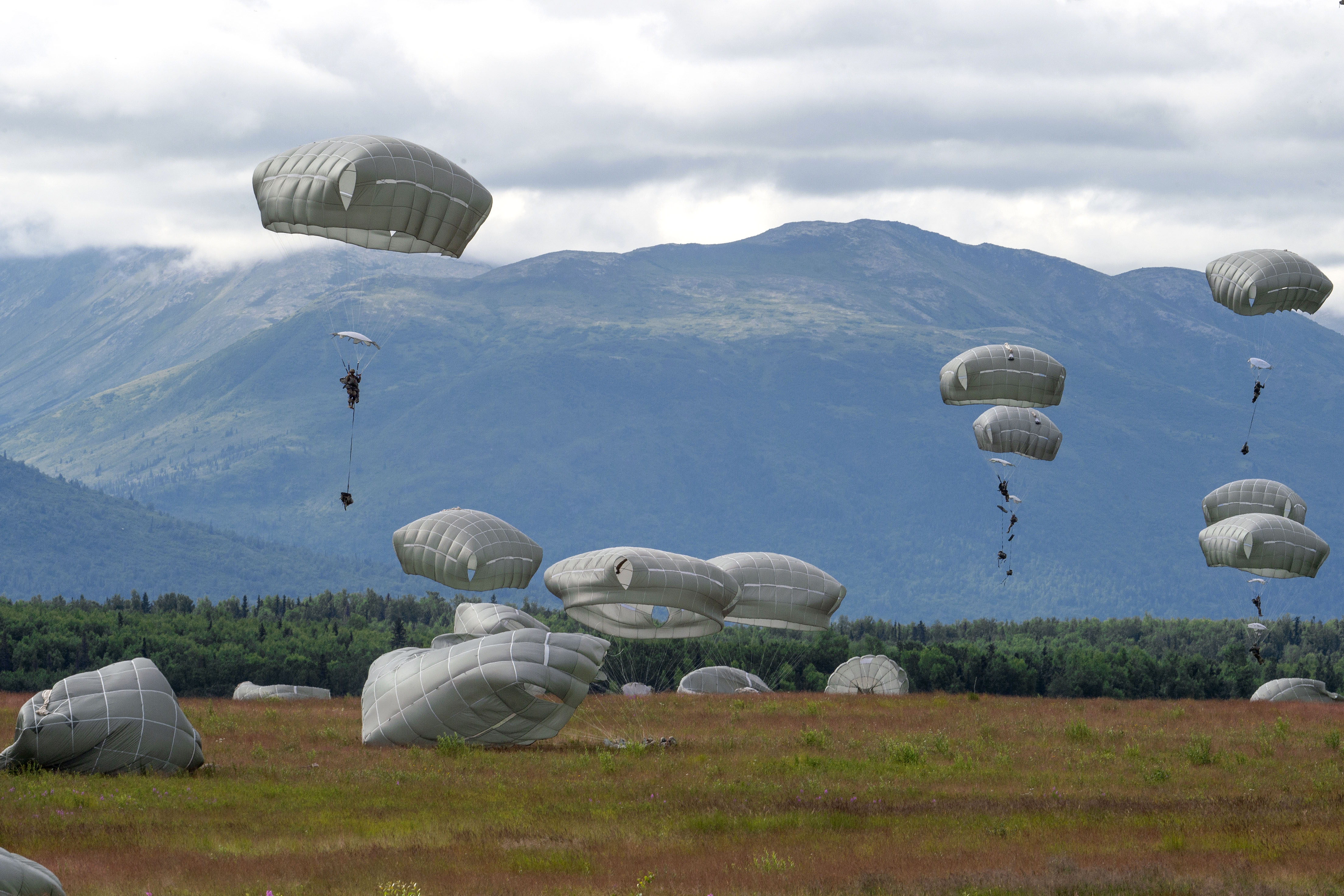 Parachute Landing Fall