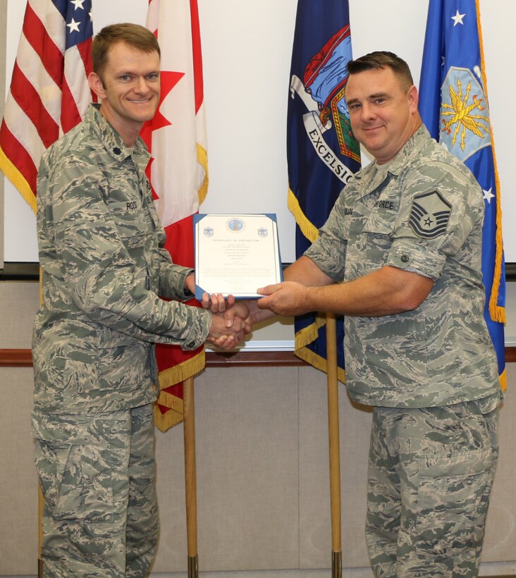 Kujawski Promoted to Senior Master Sgt