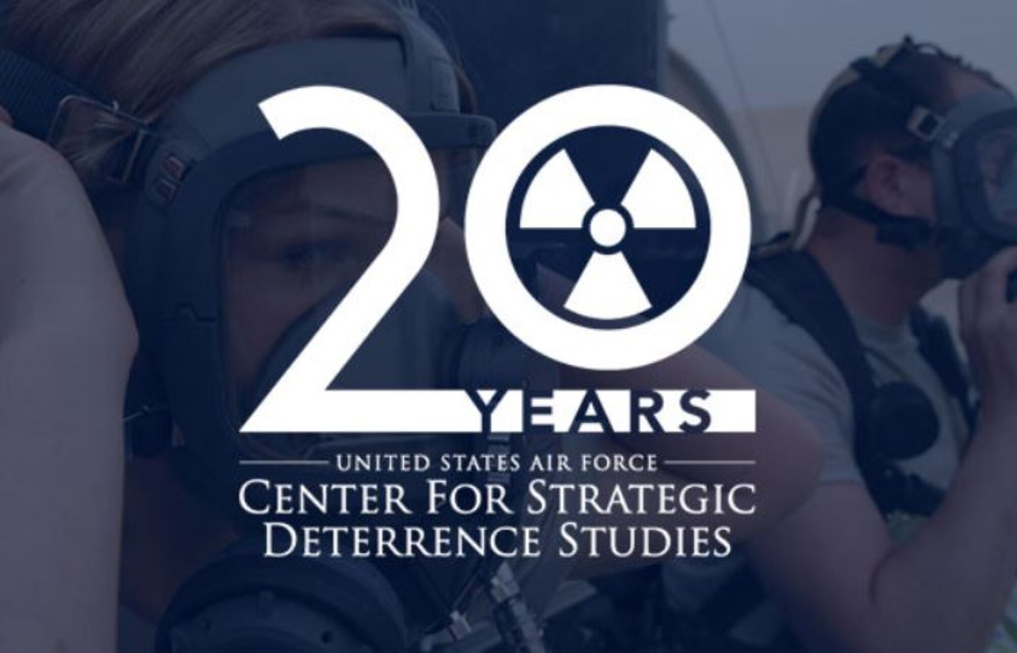 Graphic caption: The Air Force Center for Strategic Deterrence Studies at Air University celebrates its 20th anniversary in September 2018. The center, in collaboration with Global Strike Command, offers a Strategic Deterrence Basic Course for Airmen through online video conferencing. In 1998, the service stood up the then-named Air Force Counterproliferation Center, which was renamed the Air Force Center for Unconventional Weapons Studies in 2014. Recently, the center was renamed the Center for Strategic Deterrence Studies to reflect the importance of maintaining a credible and robust strategic deterrence as one of the Air Force’s enduring contributions to national defense. (Courtesy graphic)