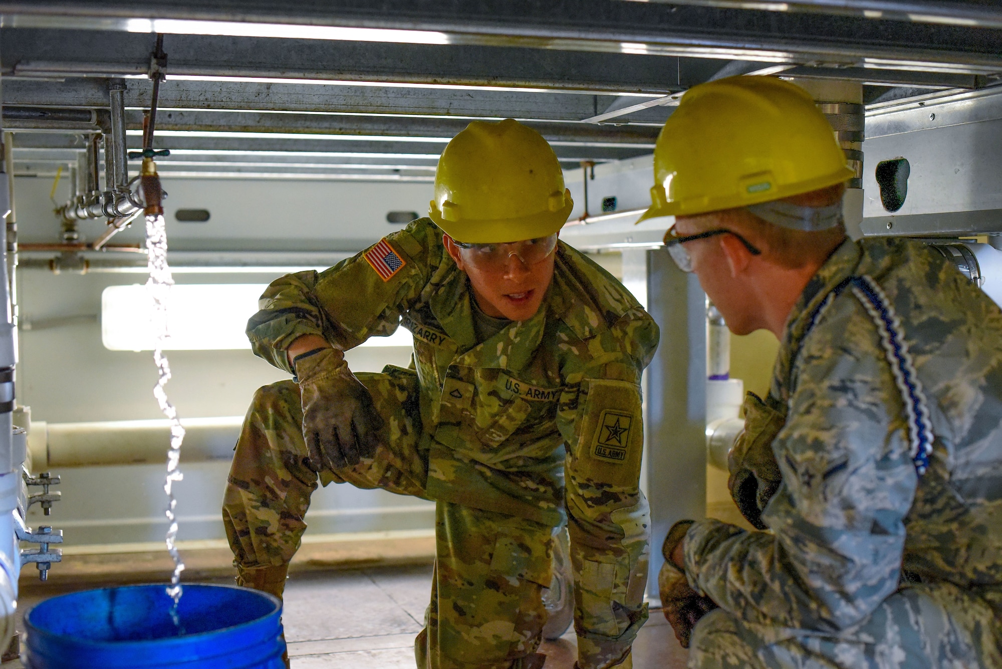 Water and Fuels Systems Maintenance training at Sheppard AFB