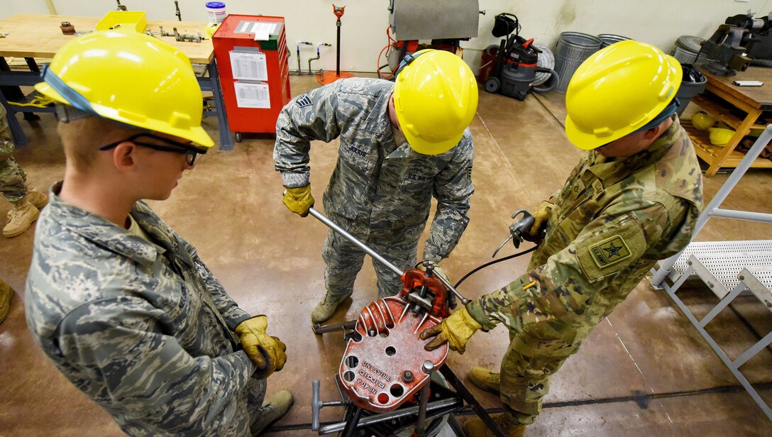 Water and Fuels Systems Maintenance training at Sheppard AFB