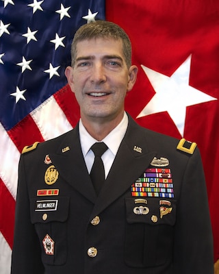 Brigadier General D. Peter Helmlinger assumed duties as the Commander of the Northwestern Division, U.S. Army Corps of Engineers, on July 27, 2018.