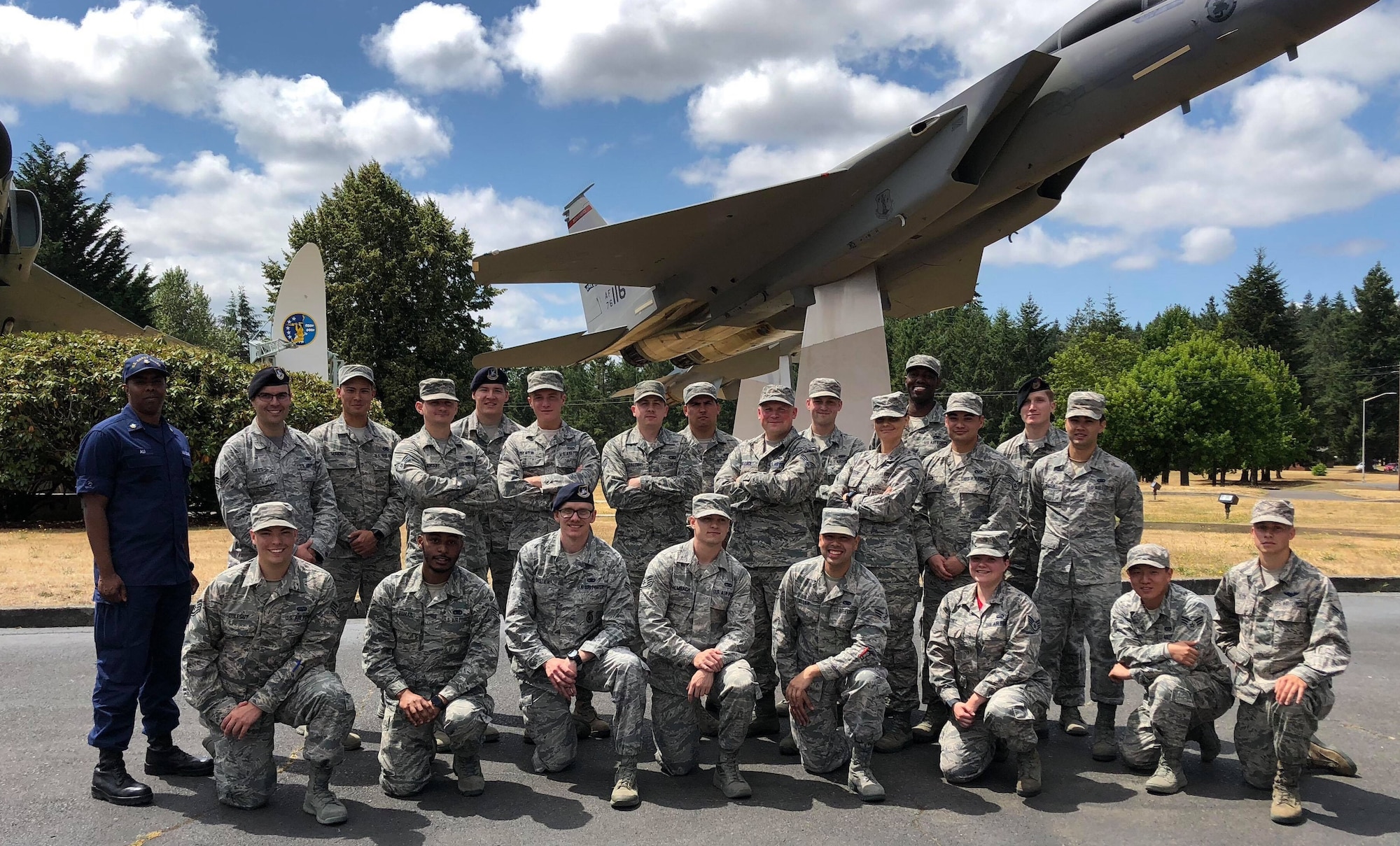 Congratulations to the graduates of Airman Leadership School Class 18-F, July 26, 2018, at Joint Base Lewis-McChord, Wash.