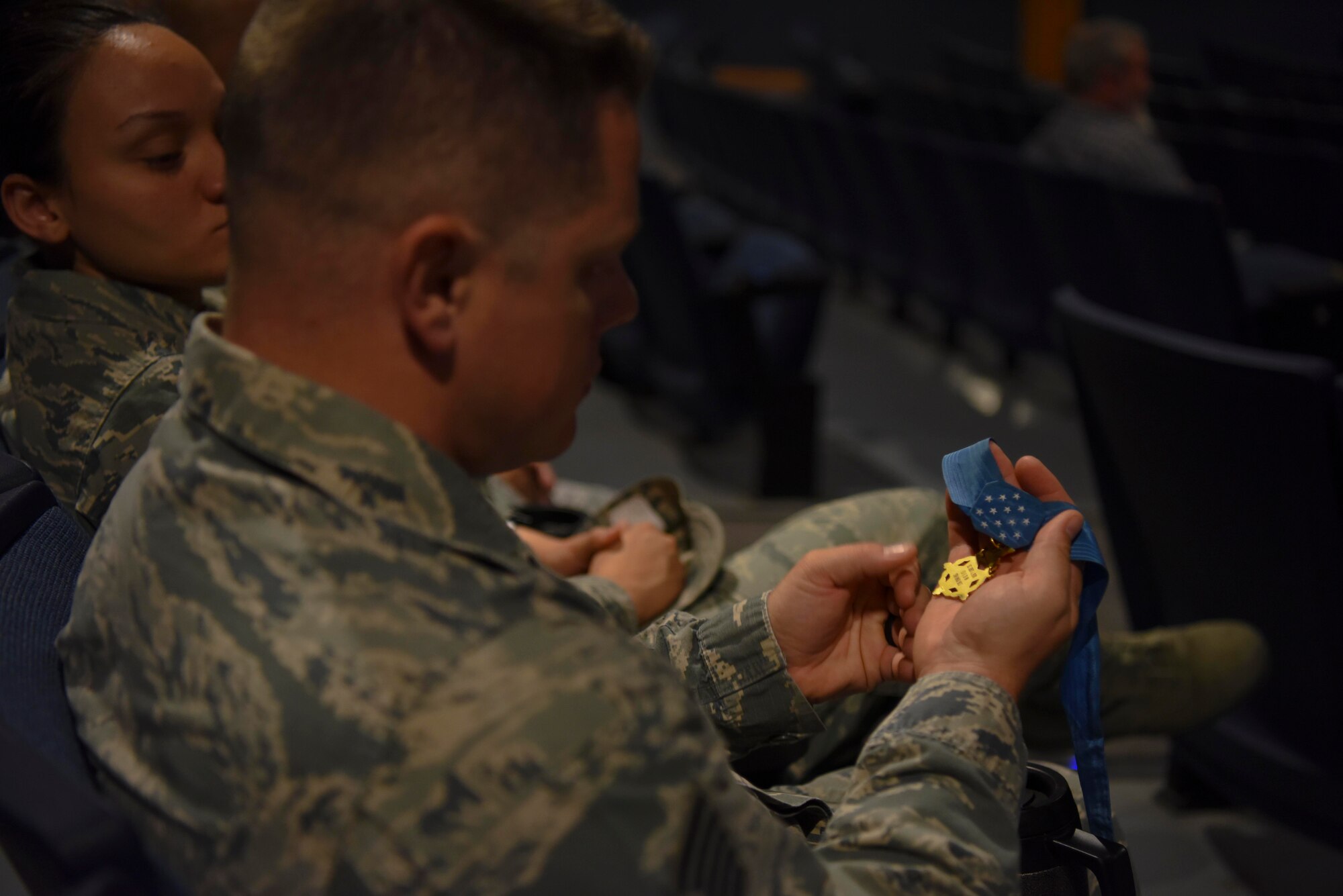 Petry visited Alaska to speak with service members at both Fort Wainwright and Eielson.