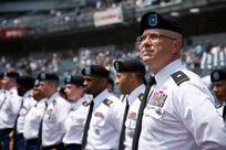 Mass Re-enlistment at Yankee Stadium