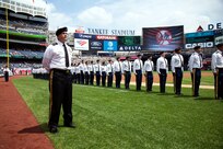 Mass Re-enlistment at Yankee Stadium