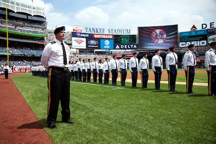 Mass Re-enlistment at Yankee Stadium