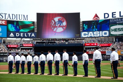 Mass Re-enlistment at Yankee Stadium