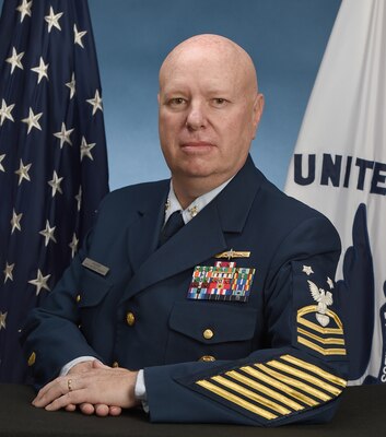 Command Master Chief R Shane Hooker United States Coast Guard