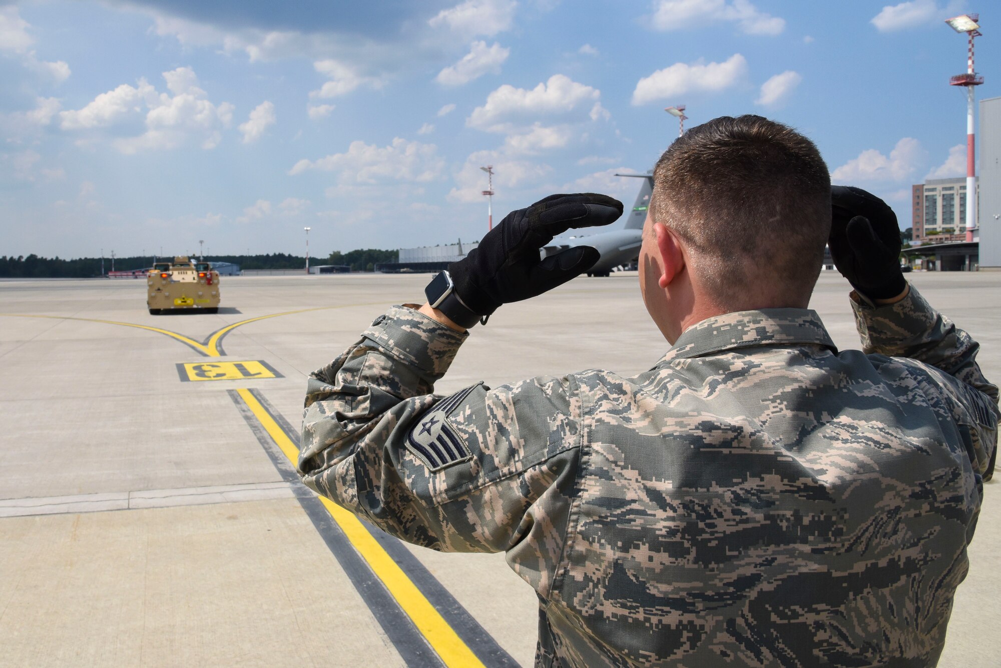 Chief Master Sergeant of the Air Force visits Ramstein