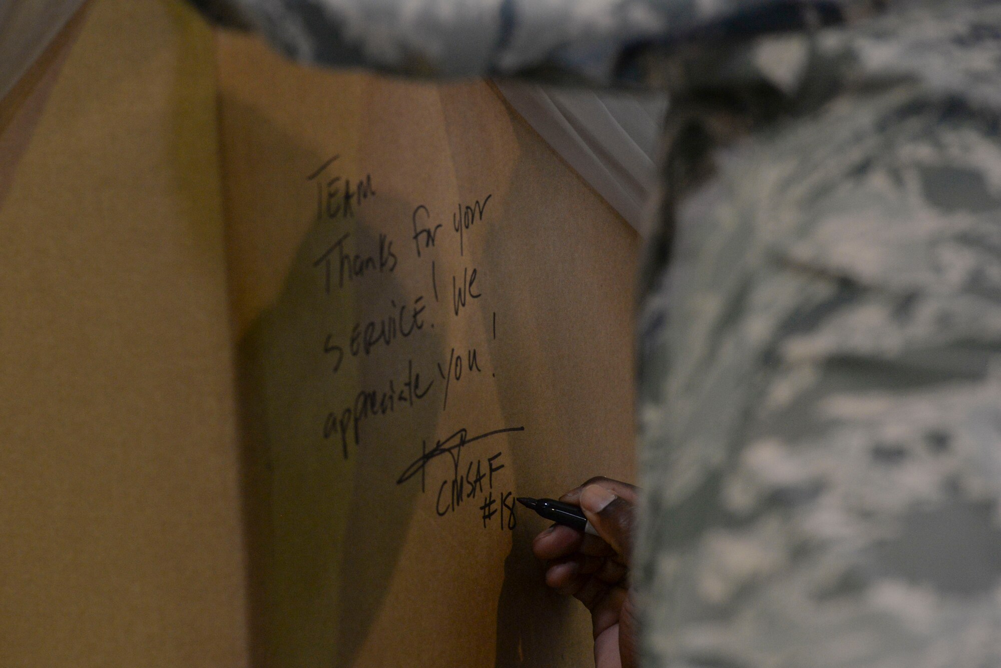 Chief Master Sergeant of the Air Force visits Ramstein
