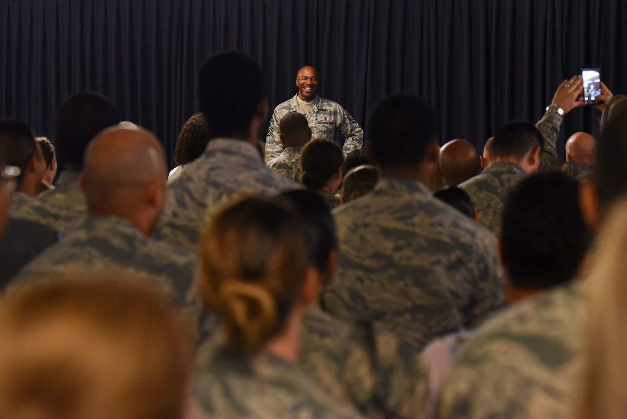 Chief Master Sergeant of the Air Force visits Ramstein