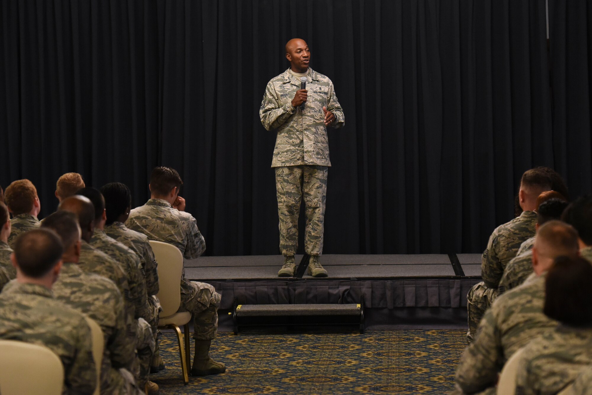 Chief Master Sergeant of the Air Force visits Ramstein