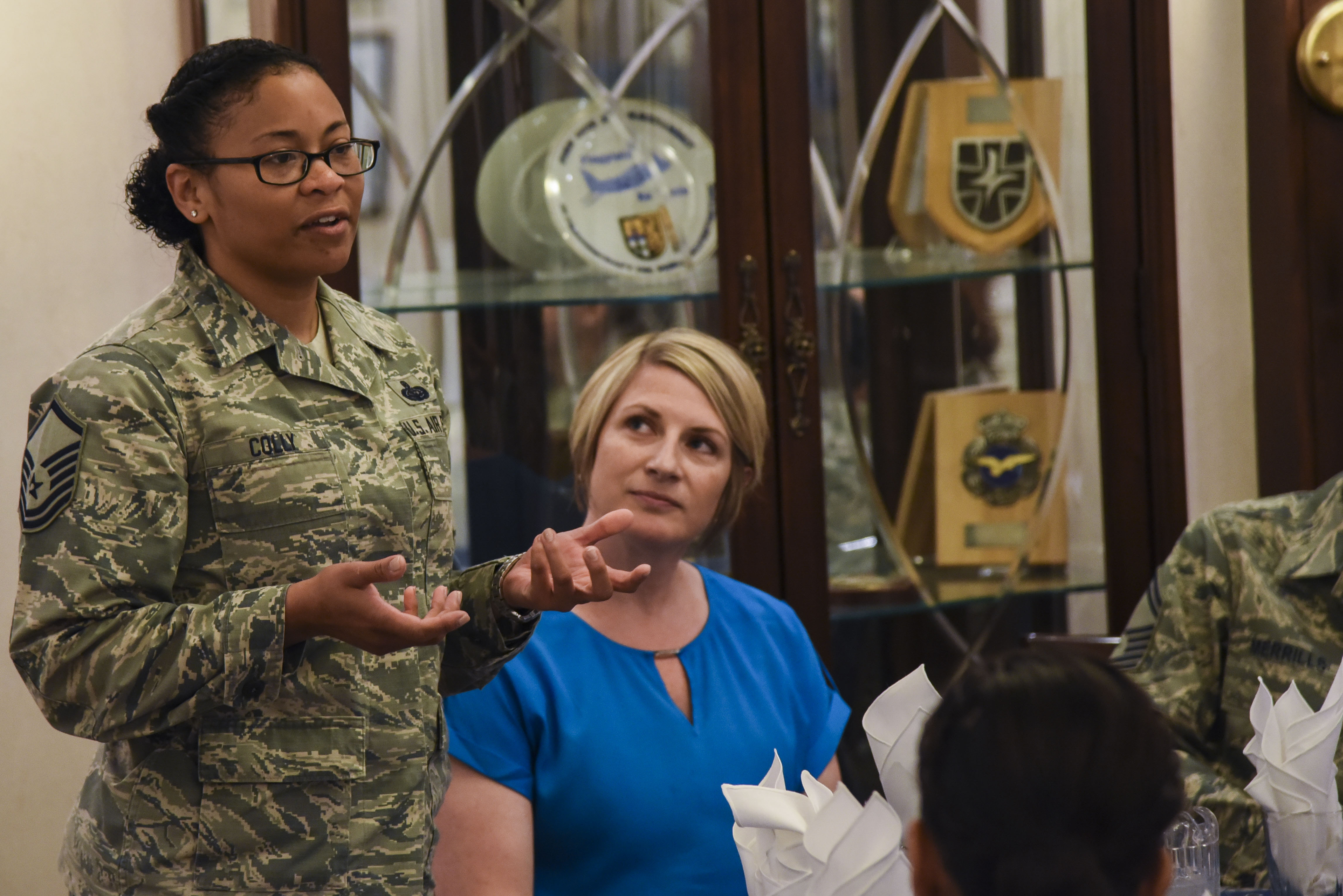 Chief Master Sergeant of the Air Force visits Ramstein