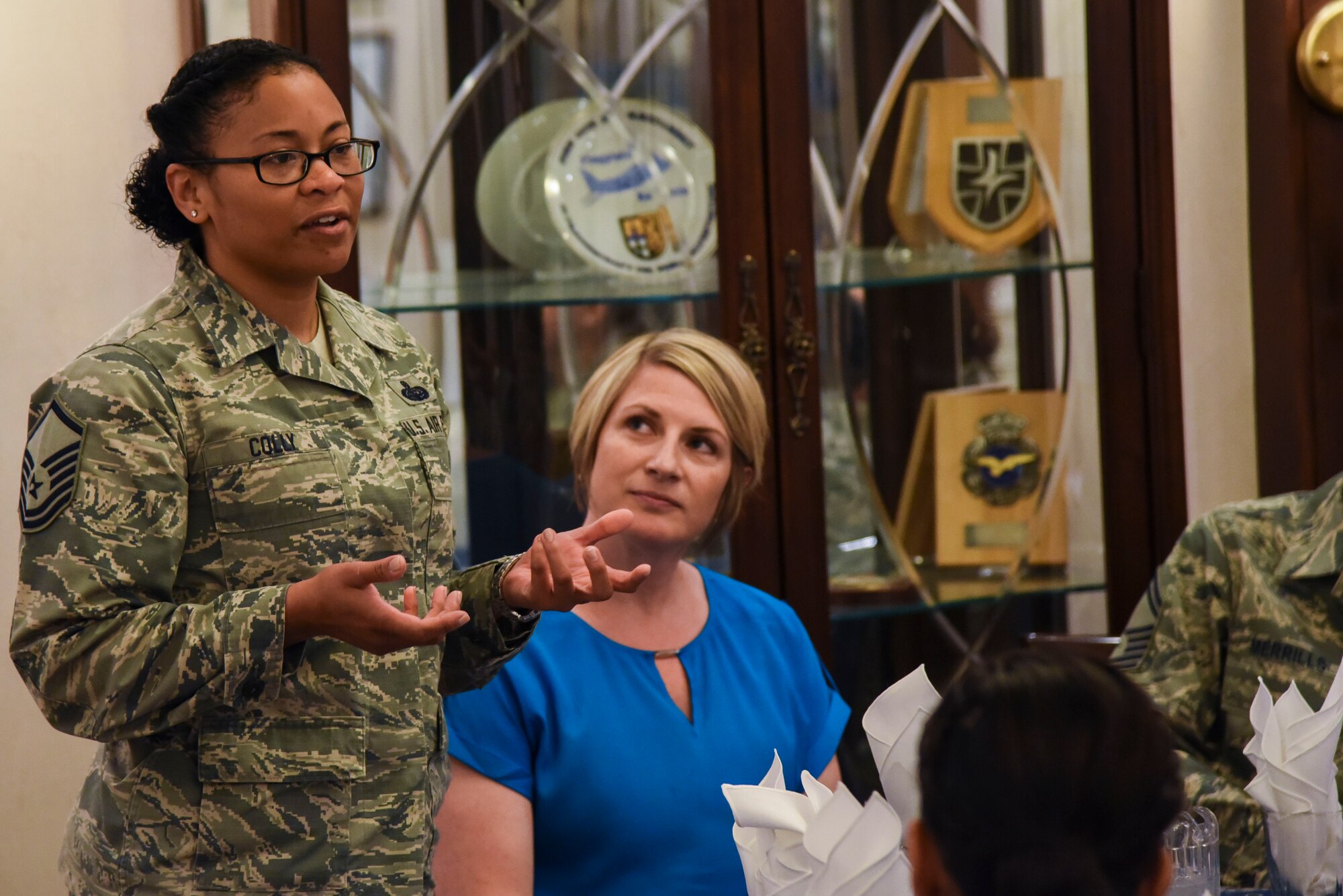 Chief Master Sergeant of the Air Force visits Ramstein