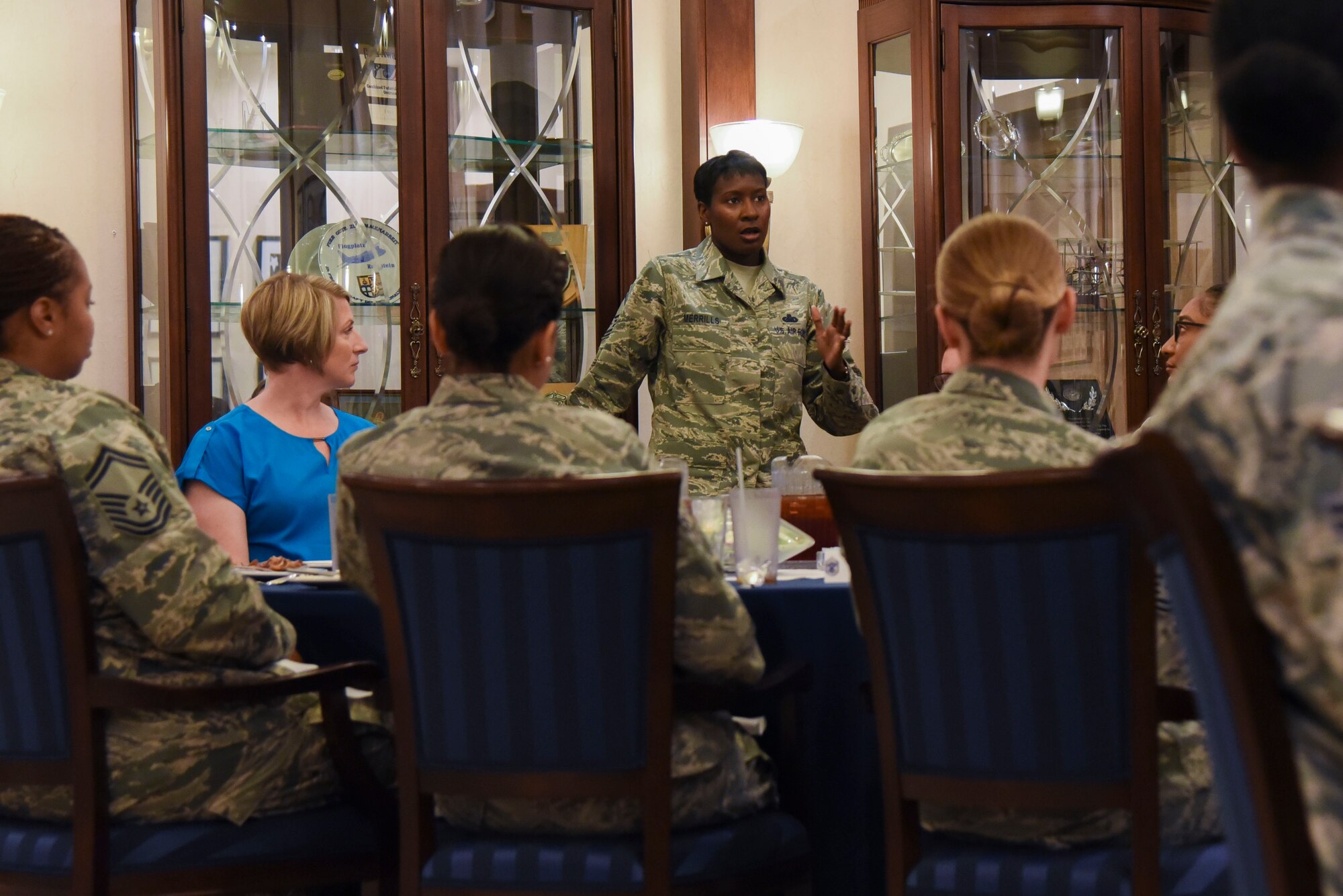 Chief Master Sergeant of the Air Force visits Ramstein