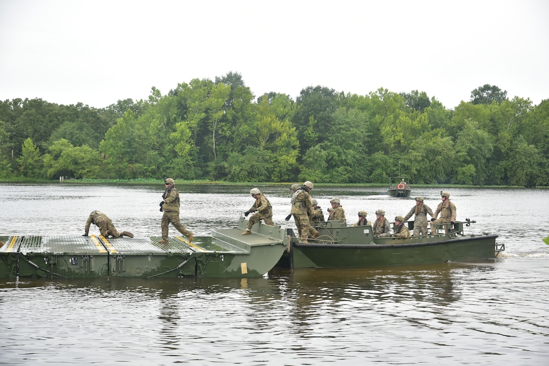 Reserve Engineers get back to basics during River Assault