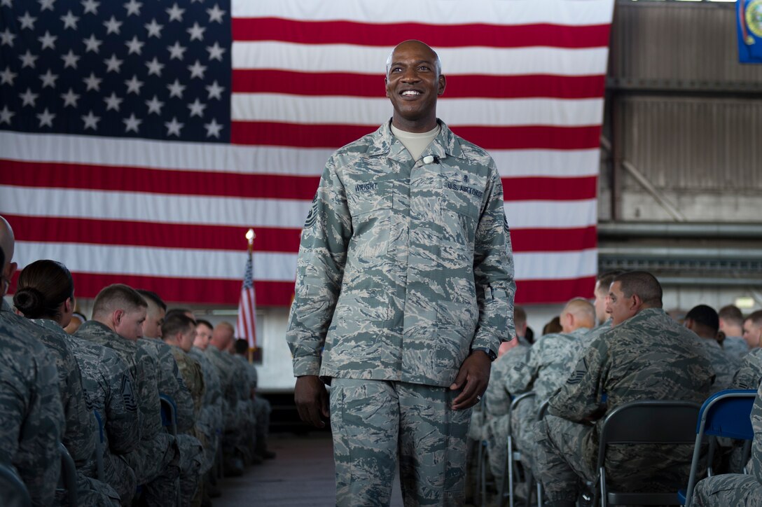 Wright’s visit was part of a United States Air Forces in Europe and Air Forces Africa bases re-immersion.