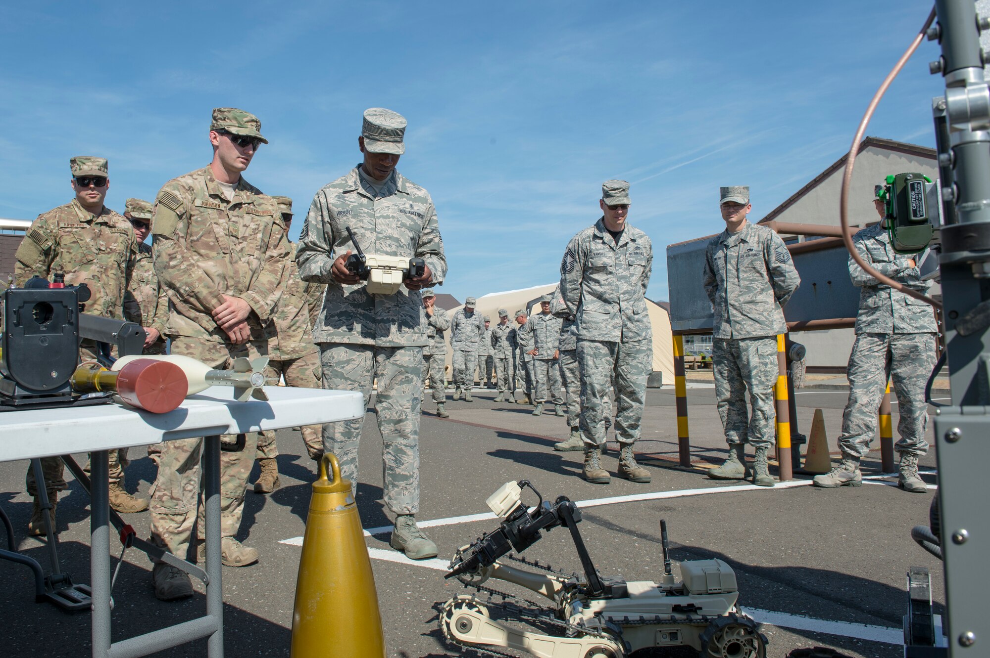Wright’s visit was part of a United States Air Forces in Europe and Air Forces Africa bases re-immersion.