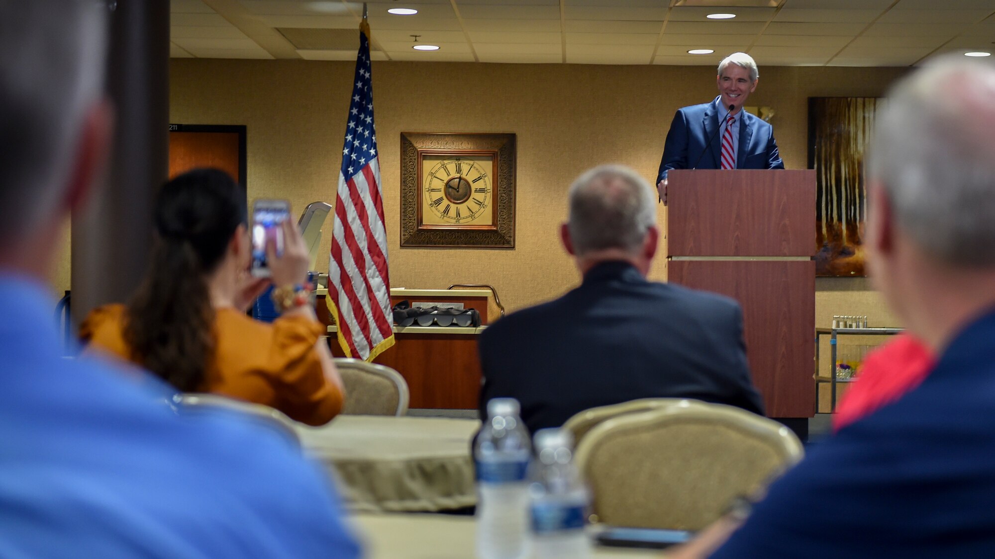 The Eastern Ohio Military Affairs Commission held a meeting July 27, 2018, at the Community Activity Center on Youngstown Air Reserve Station. EOMAC’s mission is to support, expand and defend the military missions that call Eastern Ohio home.