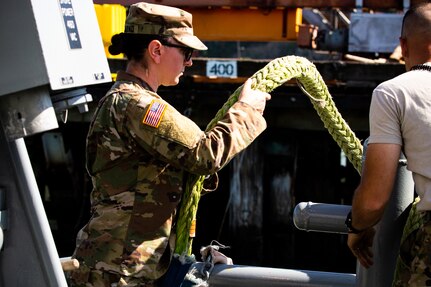 You Call, We Haul: Army Reserve Watercraft Operators