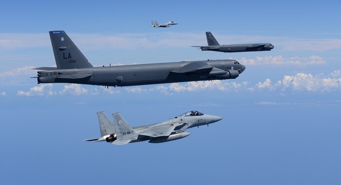 US, Japan bomber-fighter integration training showcases strength of alliance