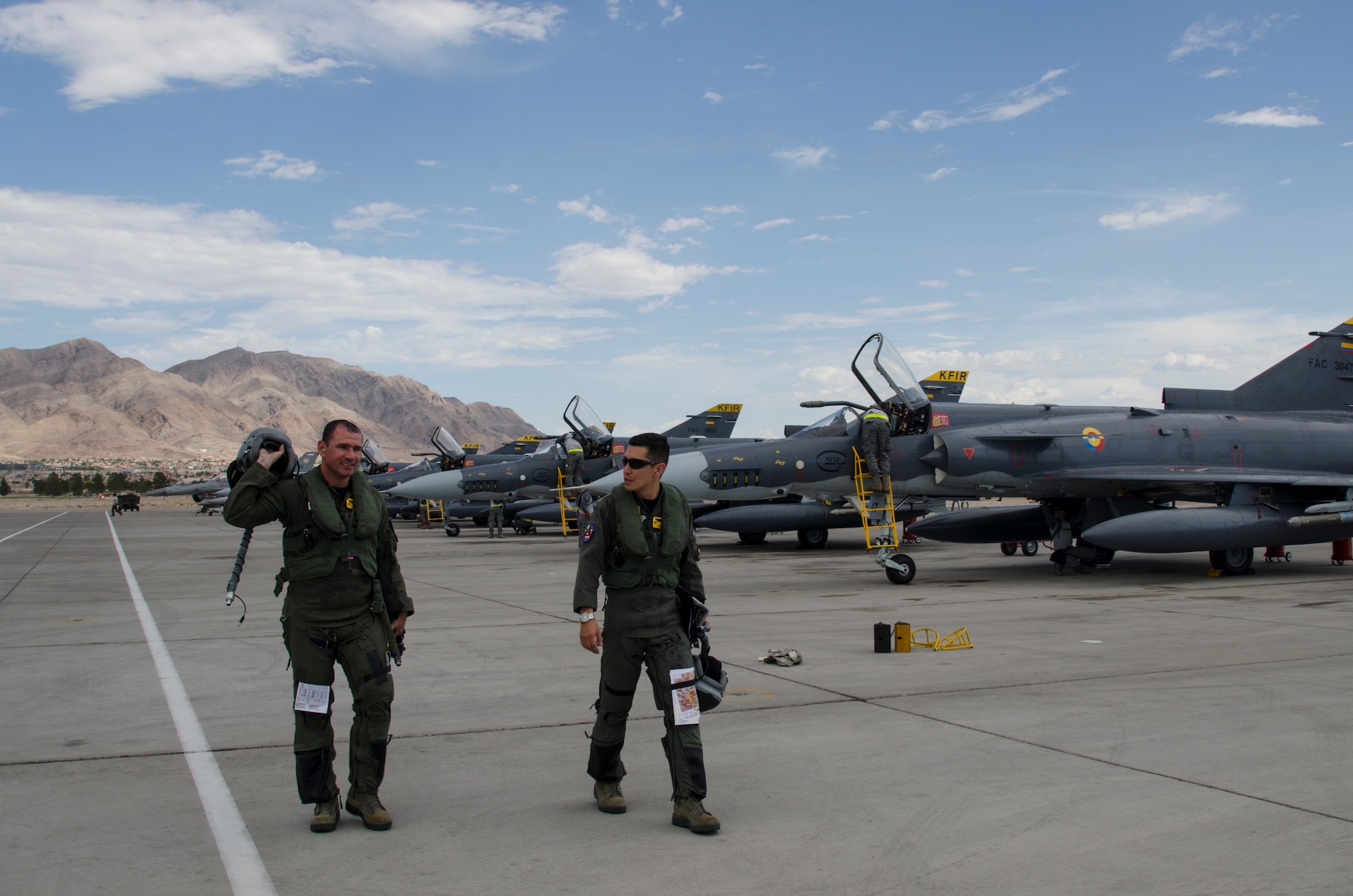 Colombian Air Force participates in Red Flag 18-3