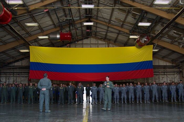 Colombian Air Force participates in Red Flag 18-3