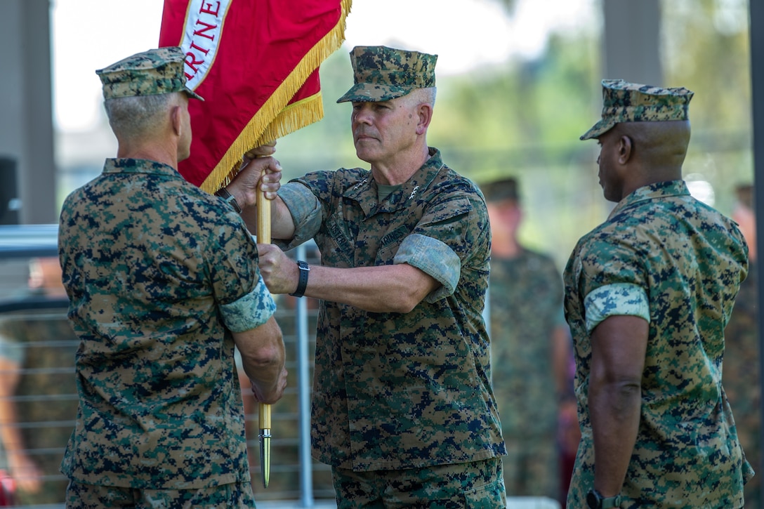 I Marine Expeditionary Force Change of Command