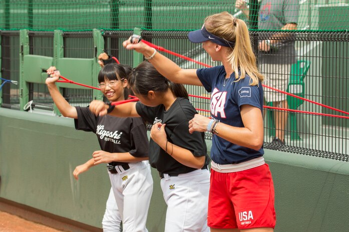 USA Women's National Softball Team experience softball cultural