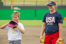 USA Women's National Softball Team experience softball cultural