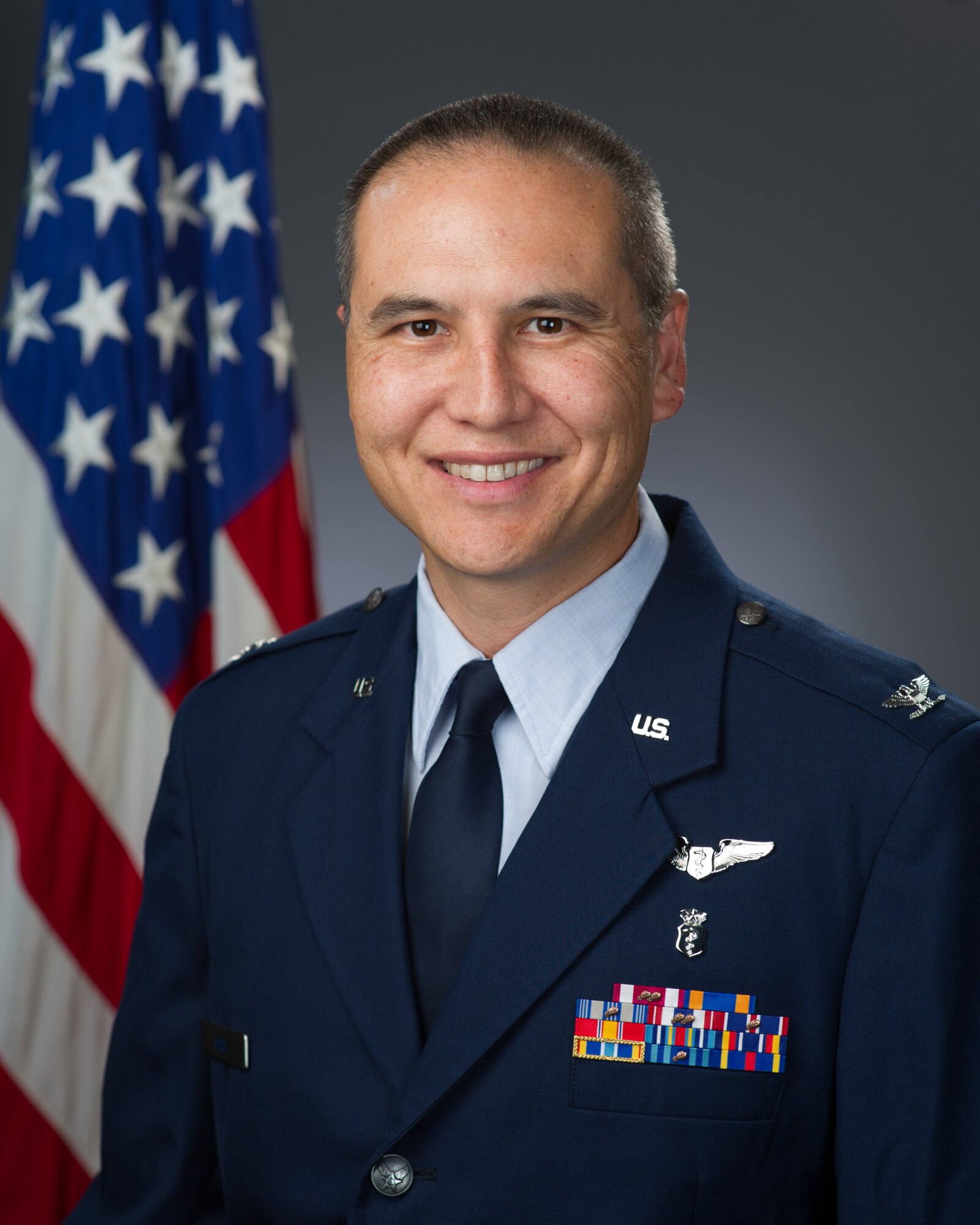 Col. Justin Nast, U.S. Air Force, official photo