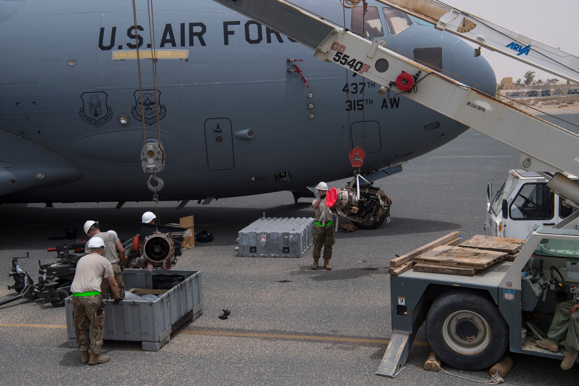 5th EAMS maintainers replace APU