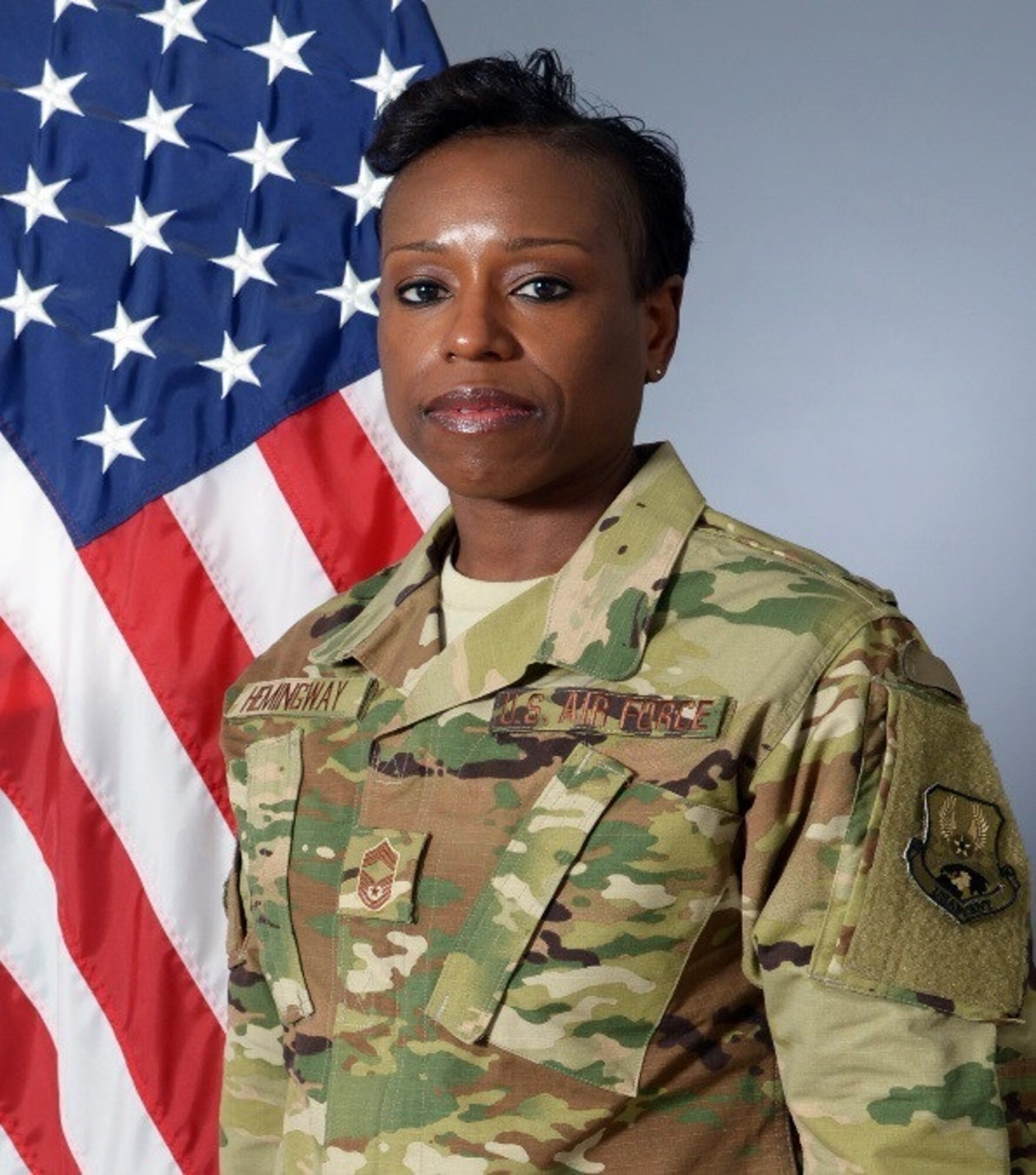 Chief Master Sgt. Rochelle Hemingway, 332nd Expeditionary Medical Group.