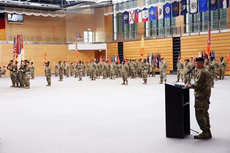 Soldier and formation