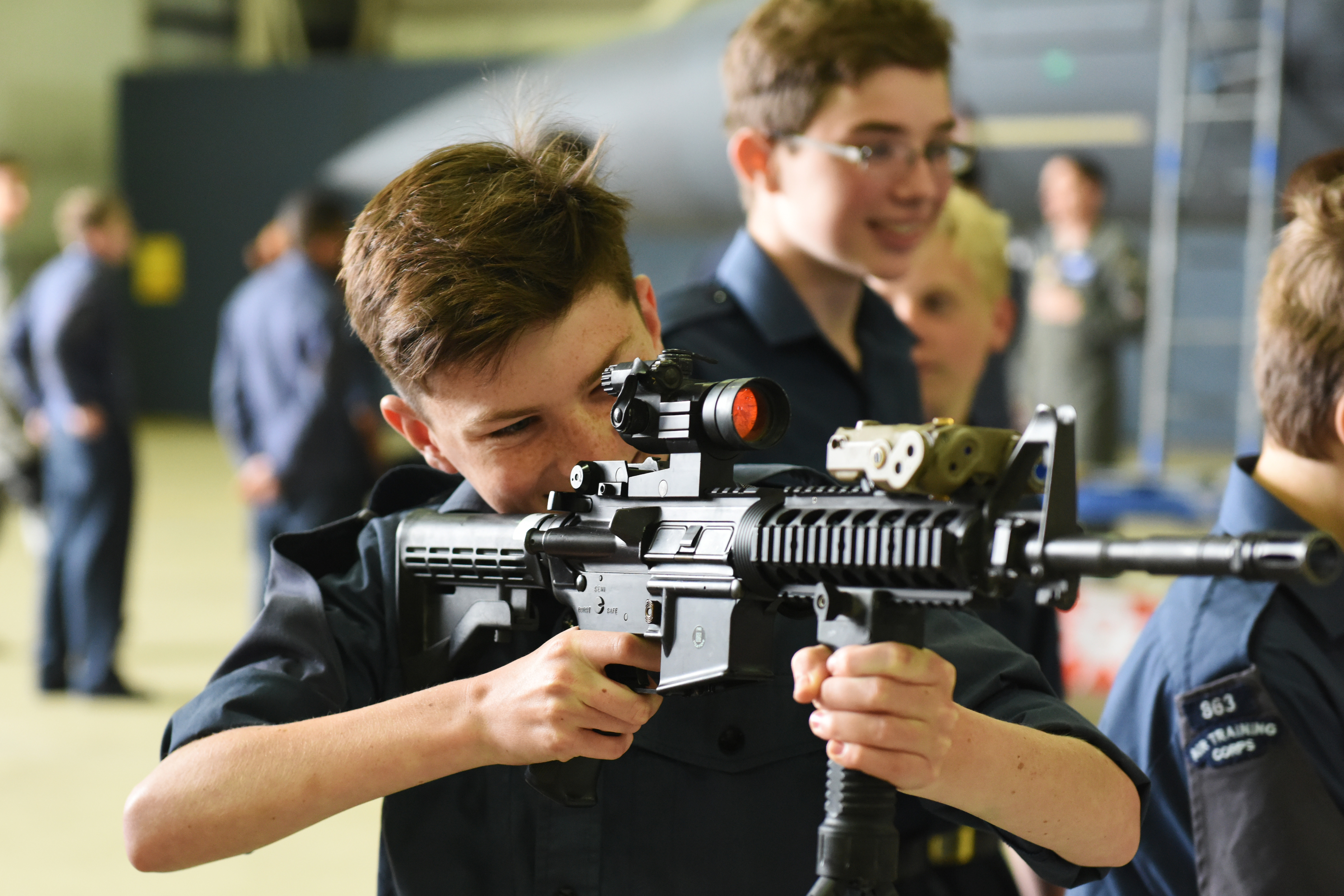 48th FW Hosts RAF Cadets Royal Air Force Lakenheath Article Display