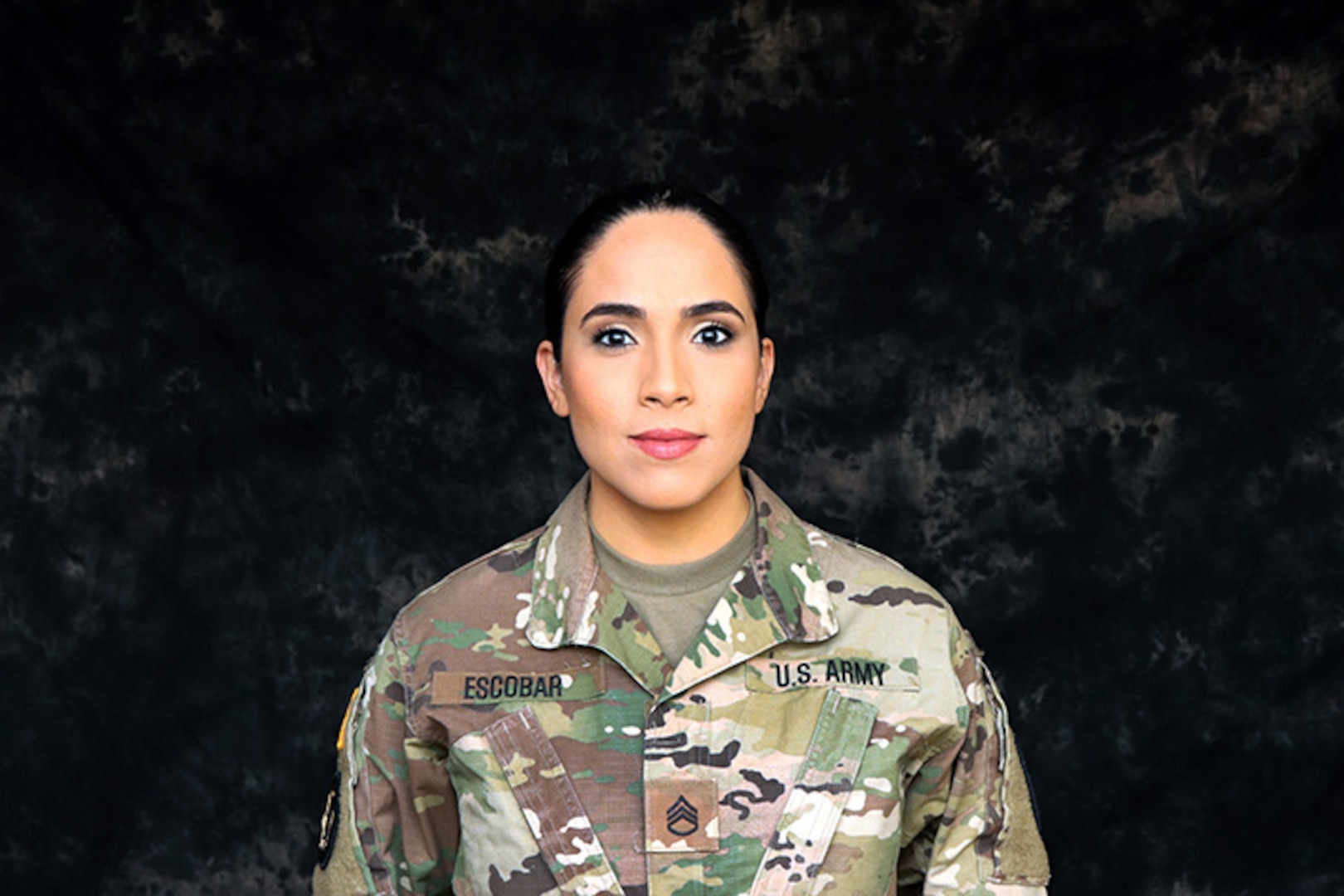 Army Staff Sgt. San Juanita Escobar, with the Texas Army National Guard, deployed to Djibouti where she was instrumental in coordinating a program that provided greater opportunities for women in the area. Back home, she uses her military experience in what has become a family tradition — beauty pageant competitions, where she was recently named Mrs. Texas Galaxy.