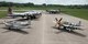 Multiple aircraft and aircrews took part in the Memphis Belle exhibit opening events May 17-19, 2018. (U.S. Air Force photo by Ken LaRock)