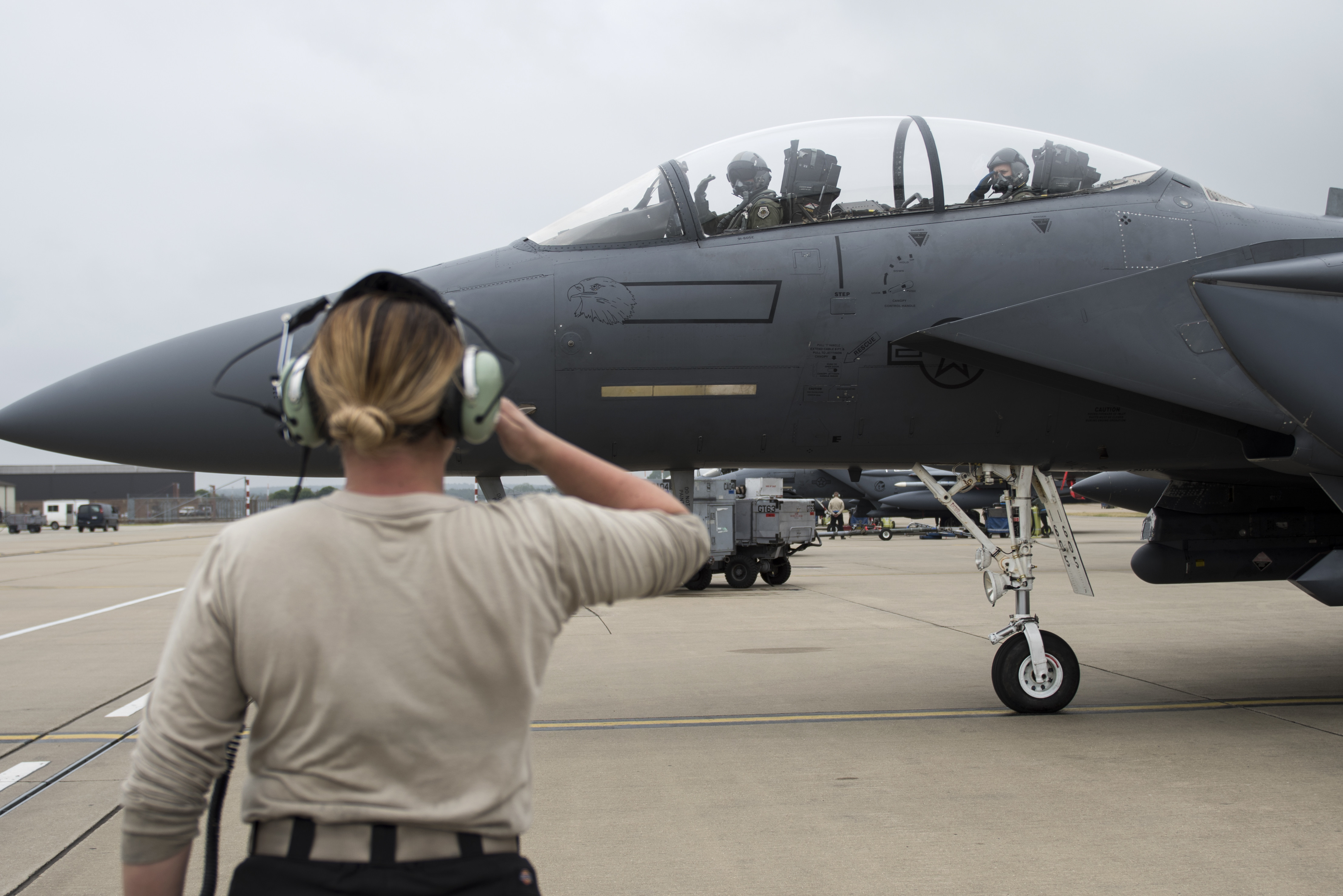 OG commander completes final flight > Royal Air Force Lakenheath