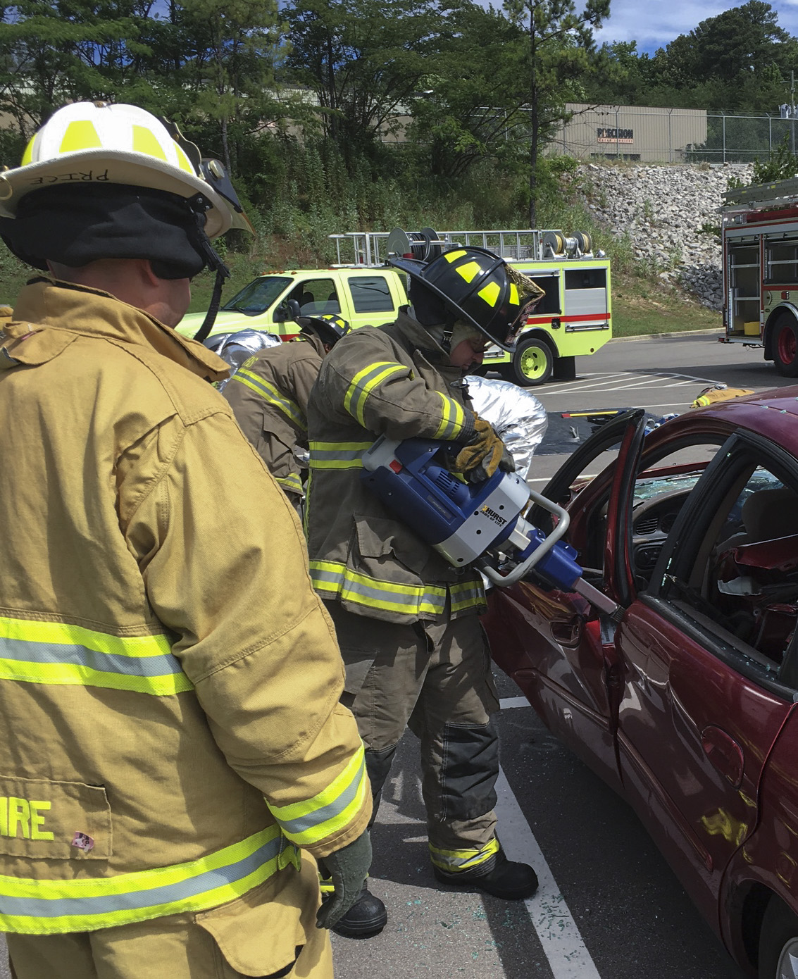 117ARW Fire Protection Specialists Conduct Training
