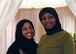 From left, Chief Master Sgt. Gloria Weatherspoon, 379th Force Support Squadron superintendent, poses with SGT. Yolanda Gayden, 444th Human Resource Company, 2nd Platoon, during an Iftar dinner, May 26, 2018 in Doha, Qatar. Ramadan is one of the most celebrated observances for Muslims and is a time for increased worship. (U.S. Air Force photo by Staff Sgt. Enjoli Saunders)