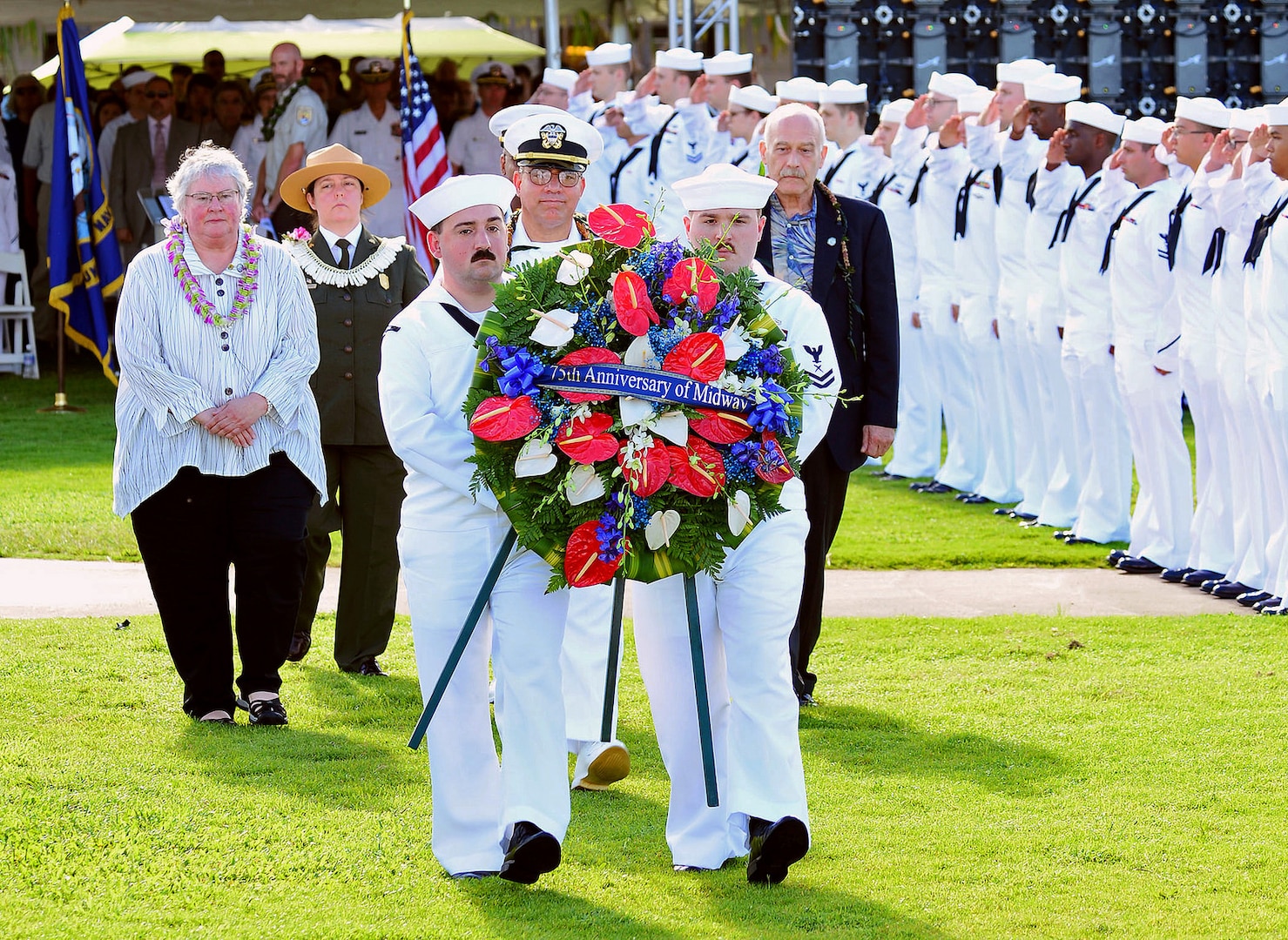 Pearl Harbor ceremony to commemorate Battle of Midway 76th anniversary