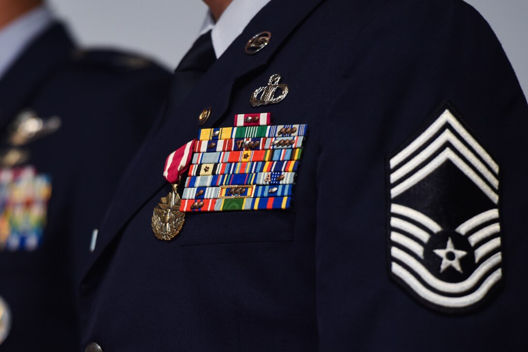 Chief Master Sgt. Allan Turk, 47th Operations Support Squadron radar approach control chief controller, retires today, June 1, 2018, at Laughlin Air Force Base, Texas, after serving for 30 years in the Air Force. Reflecting on his career, Turk is proud of his accomplishments, but more importantly, proud of the Airmen that he has served with. (U.S. Air Force photo by Senior Airman Benjamin N. Valmoja)