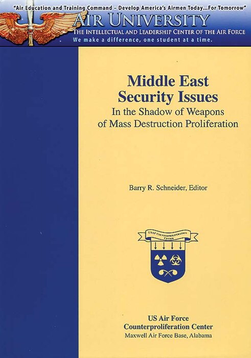 Book Cover - Middle East Security Issues