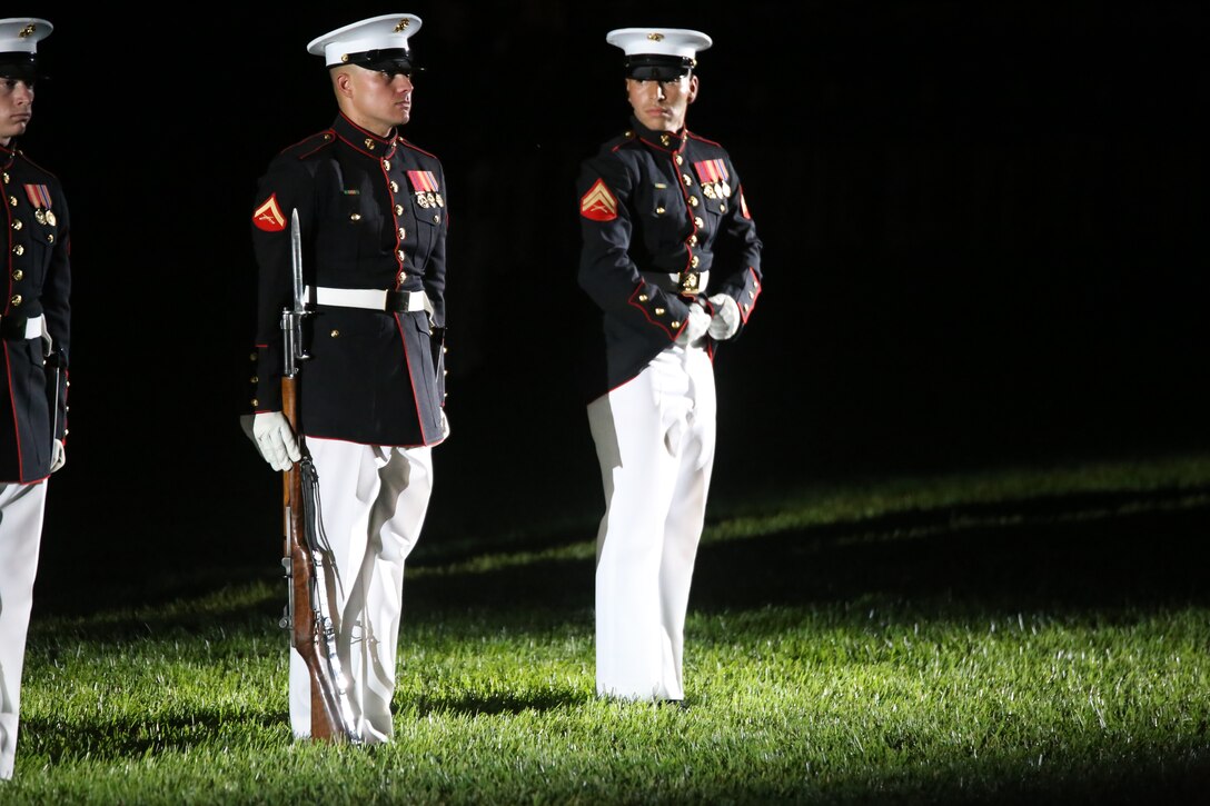The hosting official for the parade was Lt. Gen. Rex McMillian, commanding general, Marine Forces Reserve and Marine Forces North, and the guest of honor was retired Lt. Gen. Robert M. Shea, chairman of Marine Toys for Tots Foundation Board of Directors and president and CEO of the Armed Forces Communications and Electronics Association.
