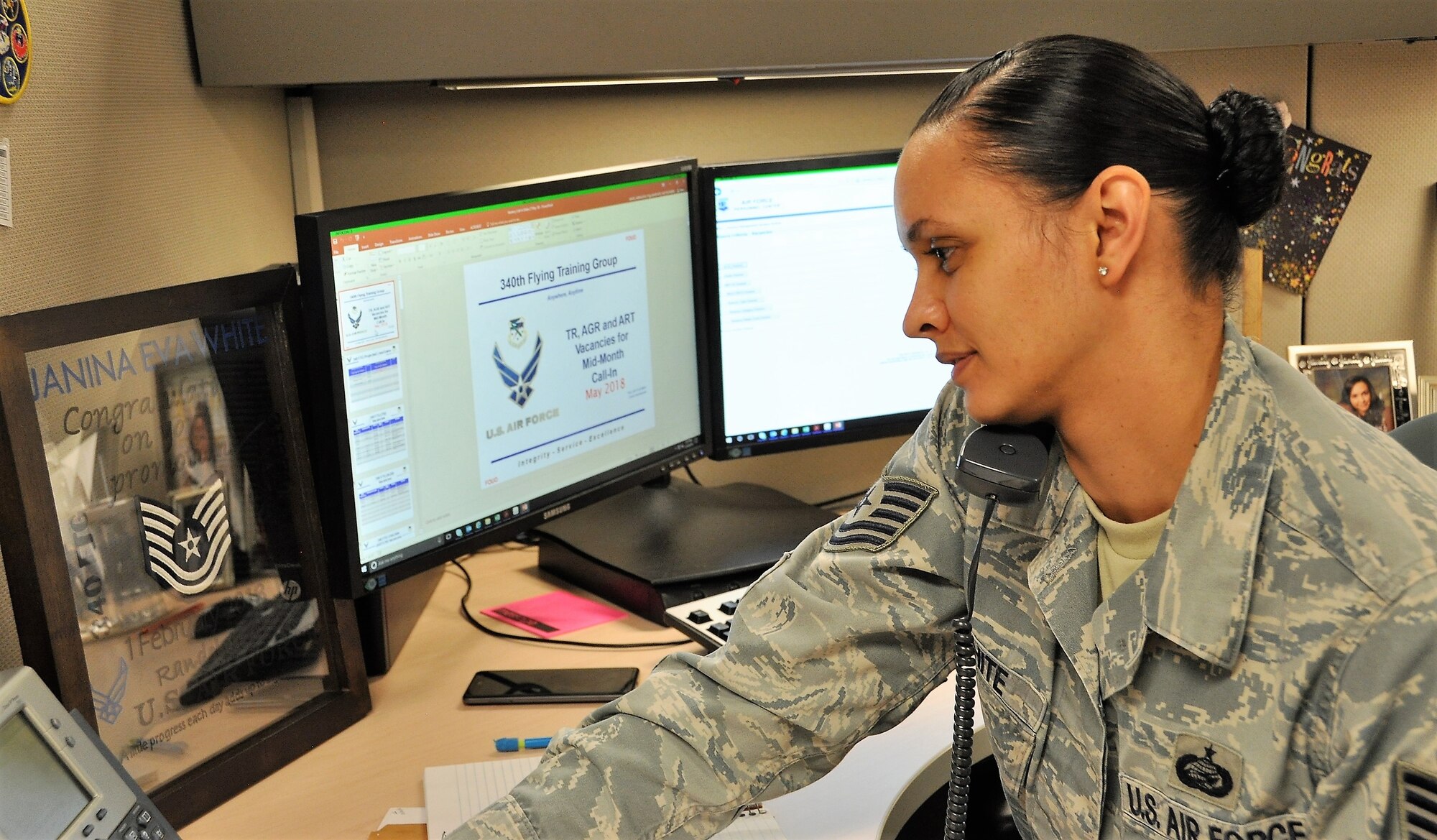 Tech. Sgt. Janina Eva White (U.S. Air Force photo by Janis El Shabazz)